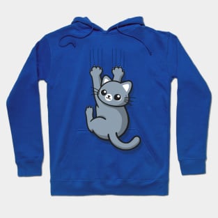 Climbing cat Hoodie